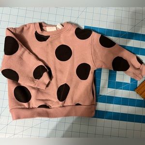 Zara 9-12 Month Polka Dot Sweater